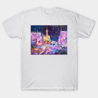 Neon mirage. Las Vegas T-Shirt